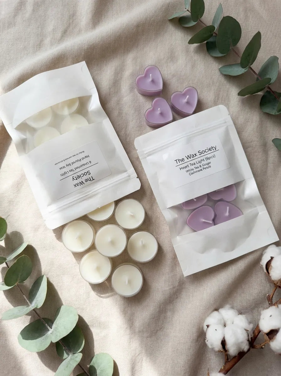 White Burner Tea Lights (Unscented)