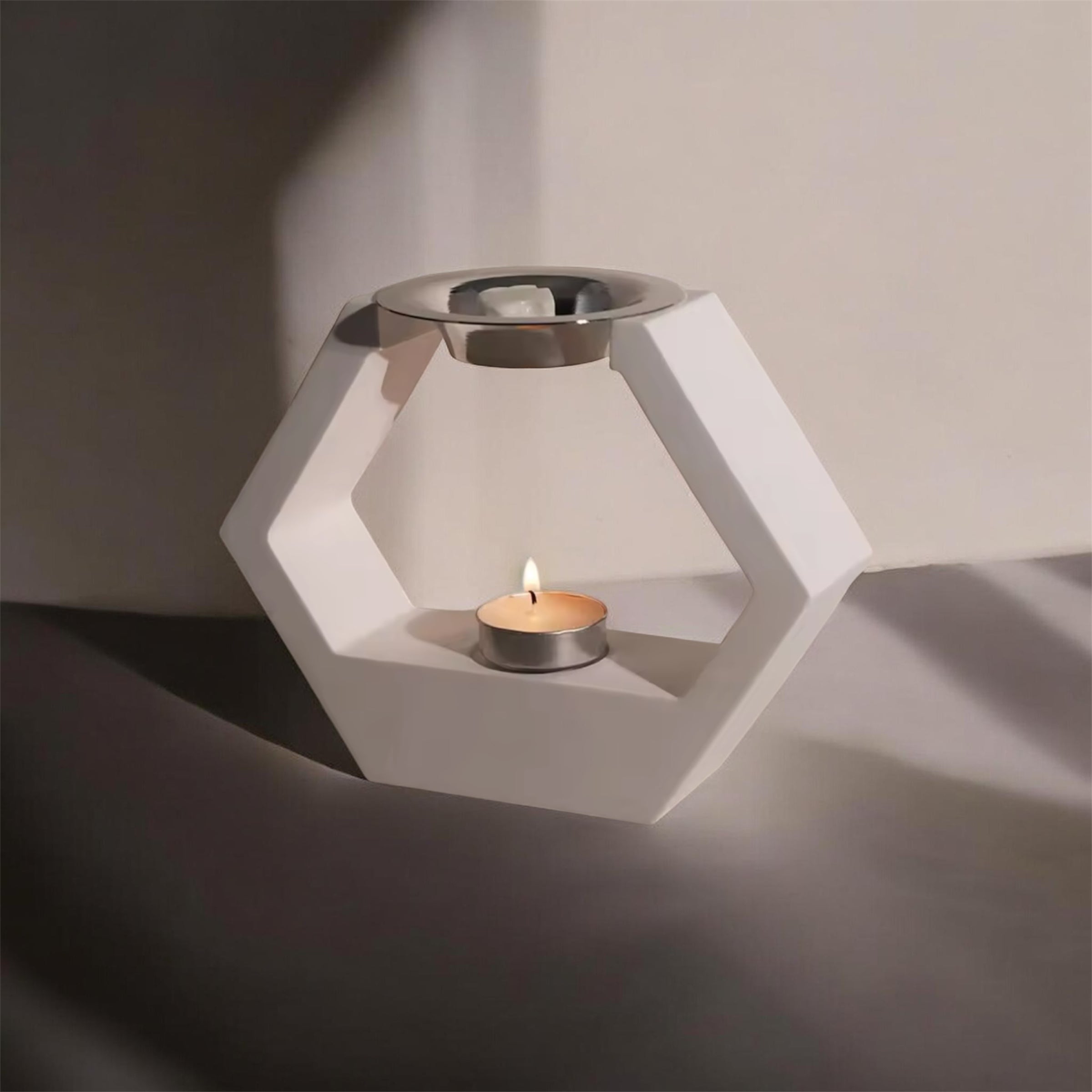 Modern Hexagon Wax Melt Burner